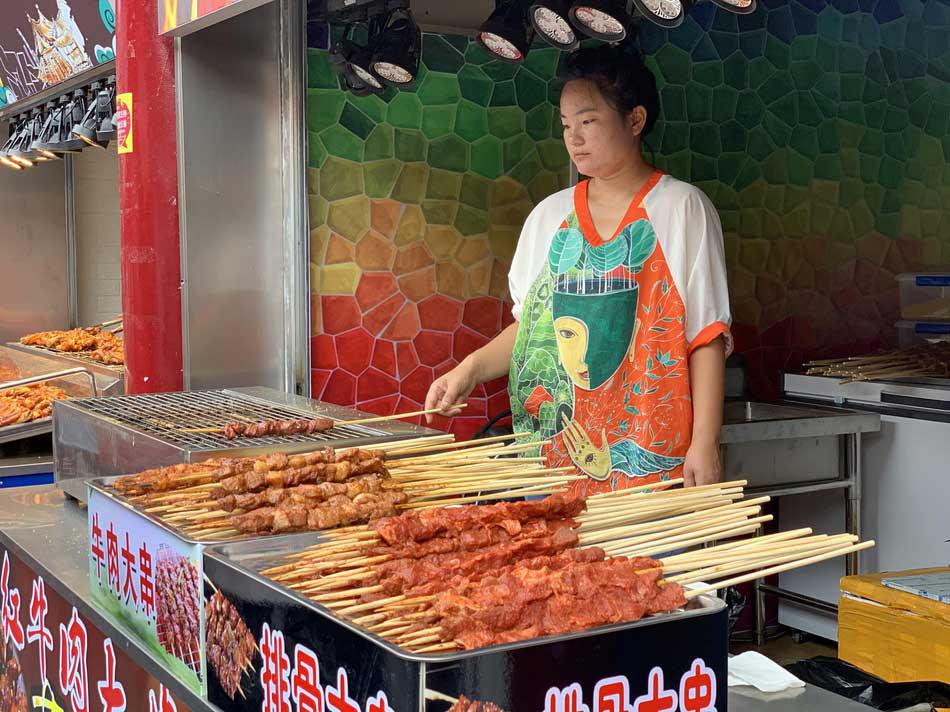 香喷喷的烤串